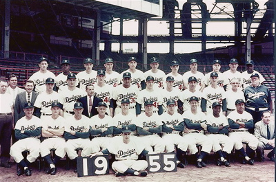 1955 brooklyn dodgers jersey